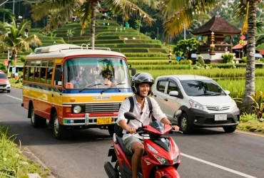 Budget Bali Transport: Scooters, Buses & Rideshares